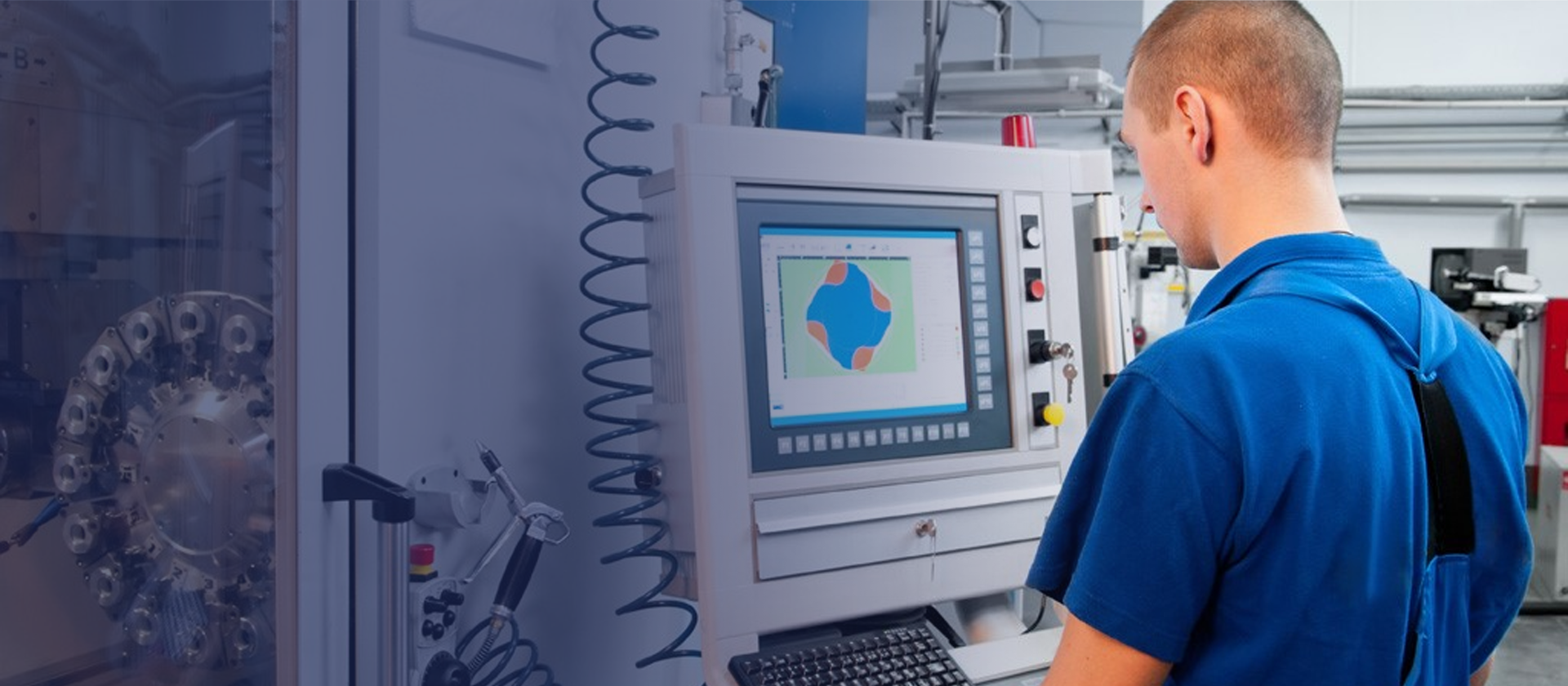Events Section Heading CNC Machine operator