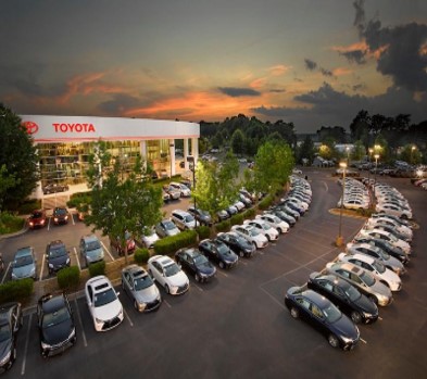 Anderson Automotive Group drone shot