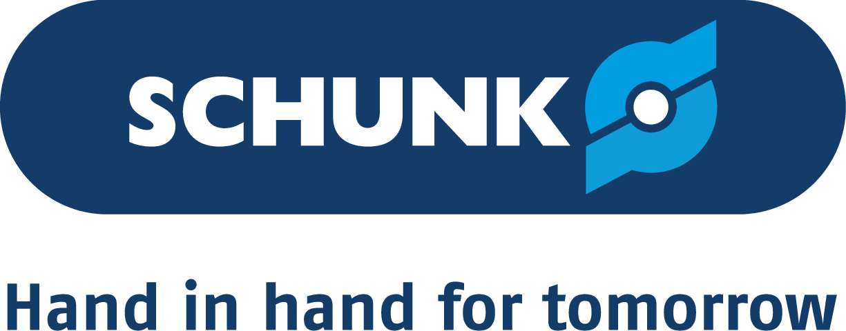 SCHUNK logo and claim